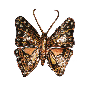 Studded Butterfly Gold and Copper